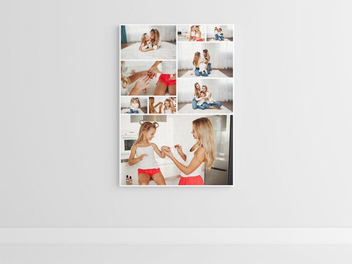 Fotokoláž z fotek, fotky dětí, přírody a mnoho dalších na jednom obraze-koláže z fotek na zeď-fotokoláž